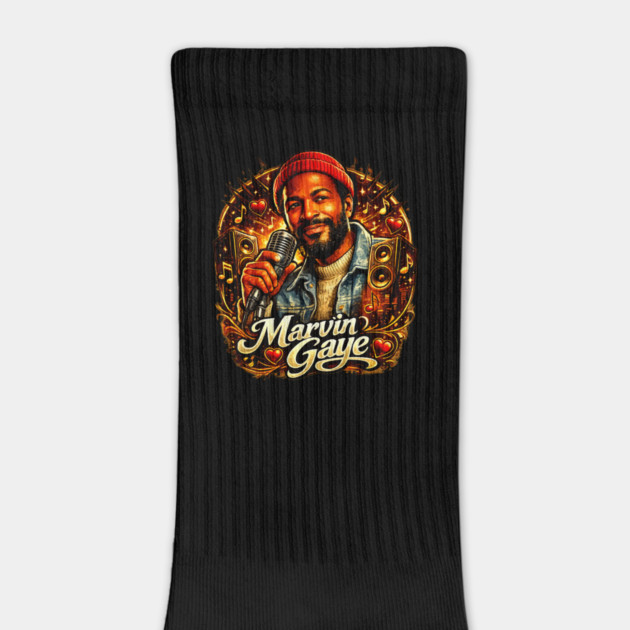 Marvin Gaye Soul Tribute Illustration by UrbanLifeApparel