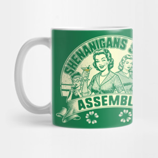 Shenanigans Squad Assemble Funny Vintage St. Patrick's Day Mug