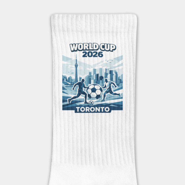 Toronto World Cup 2026 Minimal Soccer Design by Amlal N Udrar
