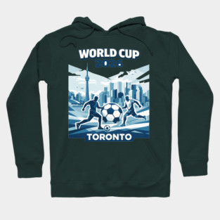 Toronto World Cup 2026 Minimal Soccer Design Hoodie
