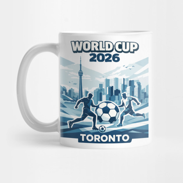 Toronto World Cup 2026 Minimal Soccer Design by Amlal N Udrar