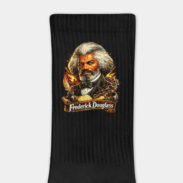 Frederick Douglass Abolitionist Legacy Portrait Illustration by UrbanLifeApparel