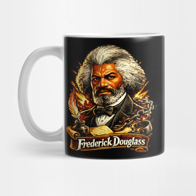 Frederick Douglass Abolitionist Legacy Portrait Illustration by UrbanLifeApparel