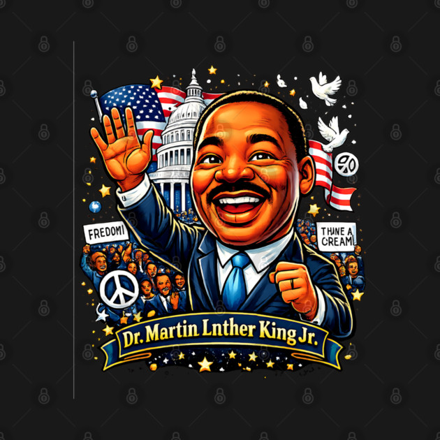 Dr. Martin Luther King Jr. Civil Rights Celebration Art by UrbanLifeApparel