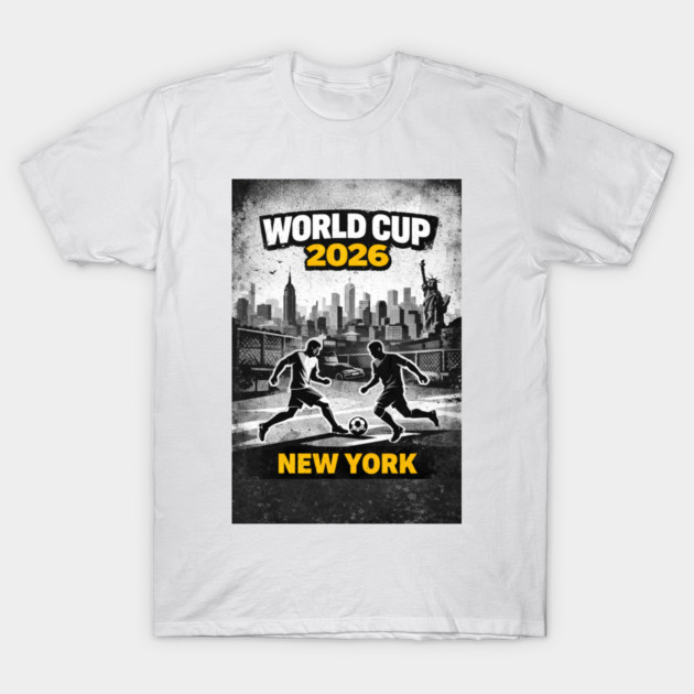 New York Urban Soccer – World Cup 2026 Edition T-Shirt by Amlal N Udrar