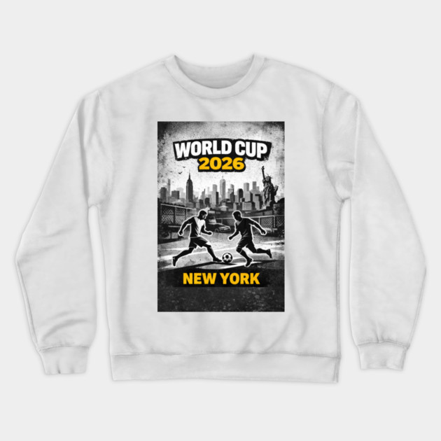 New York Urban Soccer – World Cup 2026 Edition Crewneck Sweatshirt by Amlal N Udrar