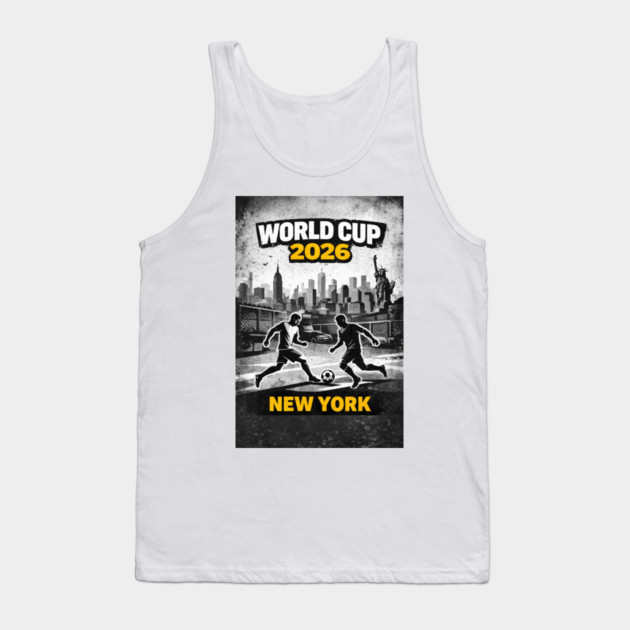 New York Urban Soccer – World Cup 2026 Edition Tank Top by Amlal N Udrar