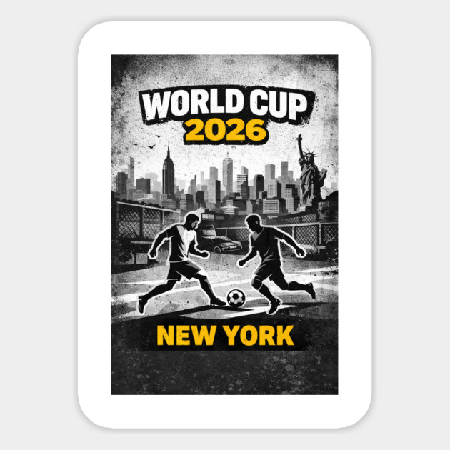 New York Urban Soccer – World Cup 2026 Edition Magnet by Amlal N Udrar