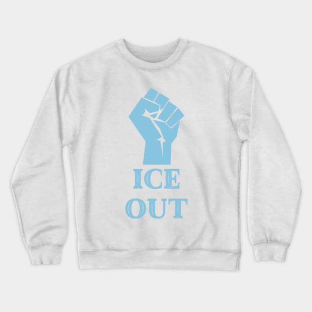 ice-out Crewneck Sweatshirt by Creatifly Graphic Tees
