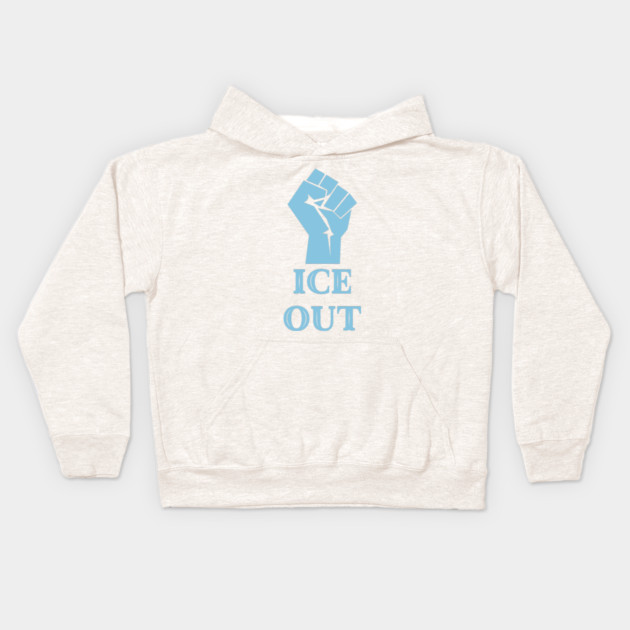 ice-out Kids Hoodie by Creatifly Graphic Tees