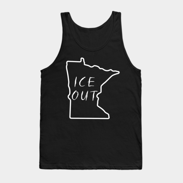 ice-out Tank Top by Creatifly Graphic Tees
