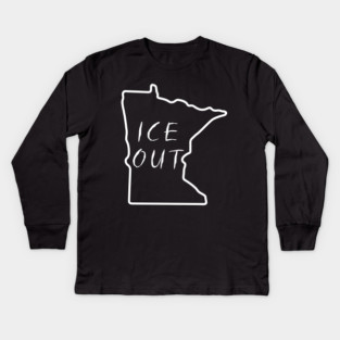 ice-out Kids Long Sleeve T-Shirt