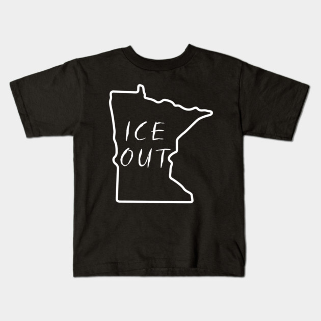 ice-out Kids T-Shirt by Creatifly Graphic Tees