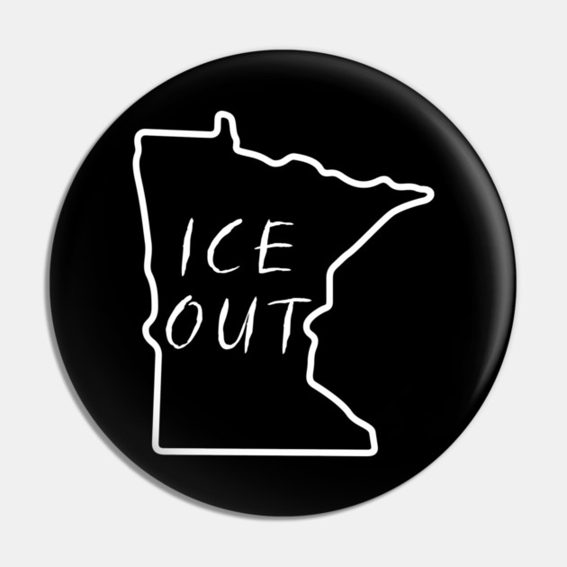 ice-out Pin by Creatifly Graphic Tees