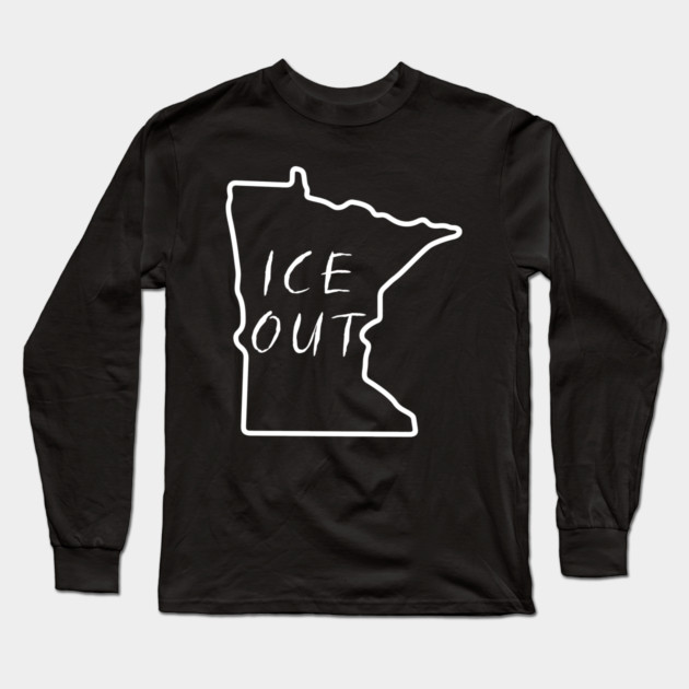 ice-out Long Sleeve T-Shirt by Creatifly Graphic Tees