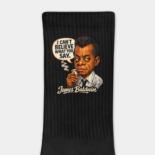 James Baldwin Truth Teller Literary Icon Illustration by UrbanLifeApparel