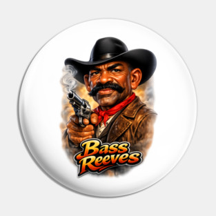 Bass Reeves Legendary Frontier Lawman Pin