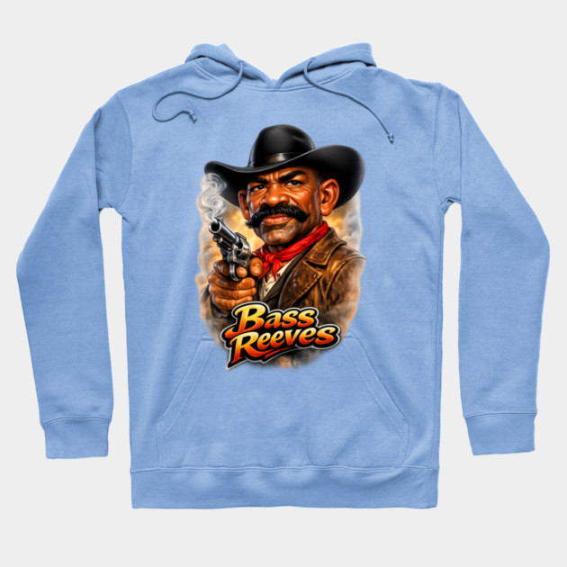 Bass Reeves Legendary Frontier Lawman Hoodie by UrbanLifeApparel