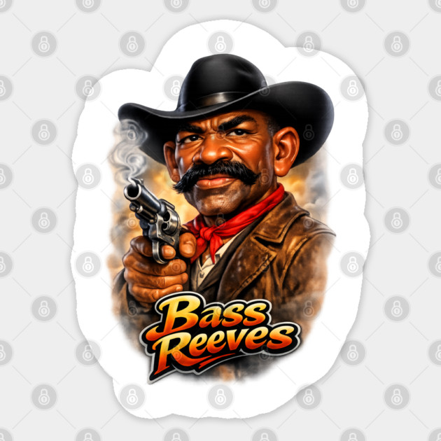 Bass Reeves Legendary Frontier Lawman Sticker by UrbanLifeApparel