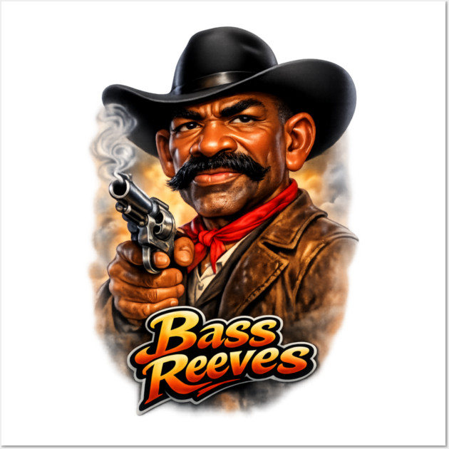 Bass Reeves Legendary Frontier Lawman Wall Art by UrbanLifeApparel