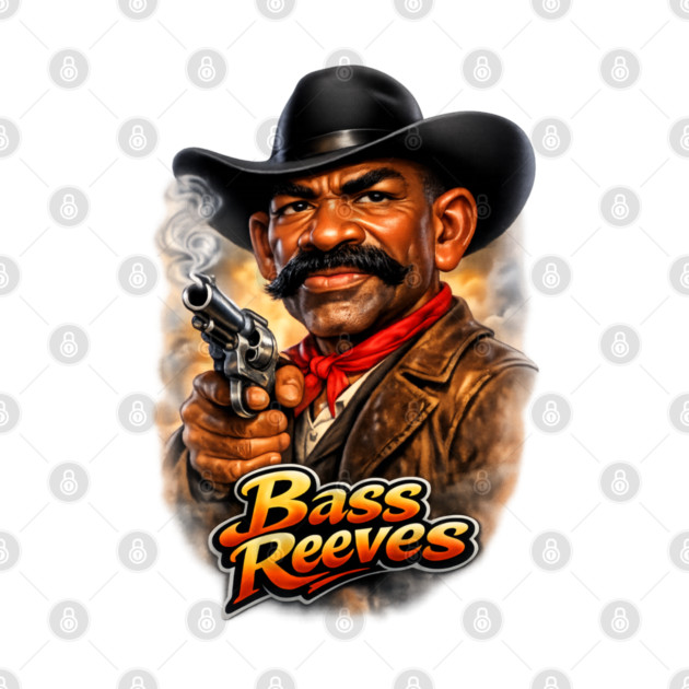 Bass Reeves Legendary Frontier Lawman by UrbanLifeApparel