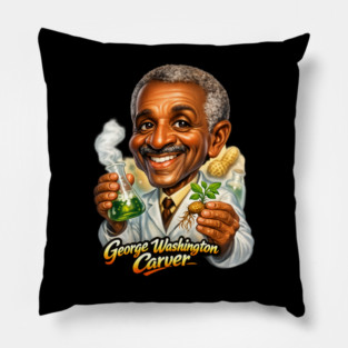 George Washington Carver Inventor & Scientist Pillow