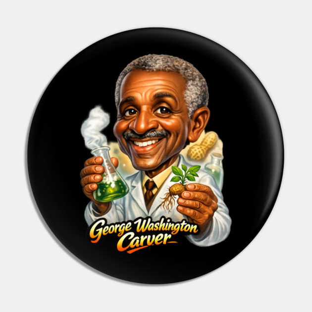 George Washington Carver Inventor & Scientist Pin by UrbanLifeApparel