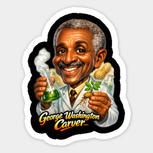 George Washington Carver Inventor & Scientist Sticker