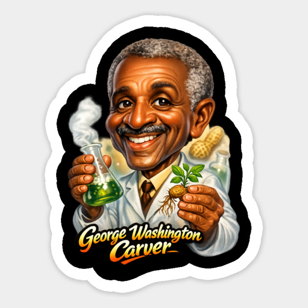 George Washington Carver Inventor & Scientist Magnet by UrbanLifeApparel