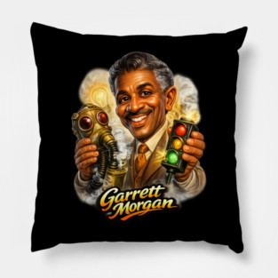Garrett Morgan Inventor & Safety Pioneer Pillow