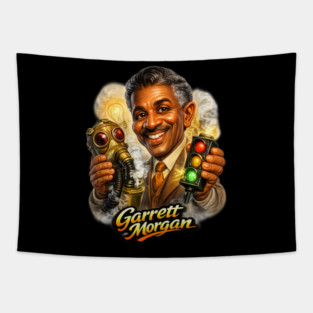 Garrett Morgan Inventor & Safety Pioneer Tapestry