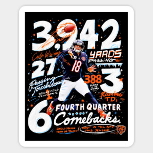 caleb-williams Sticker