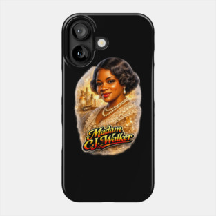 Madam C.J. Walker Beauty Entrepreneur Legacy Phone Case