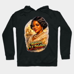 Madam C.J. Walker Beauty Entrepreneur Legacy Hoodie