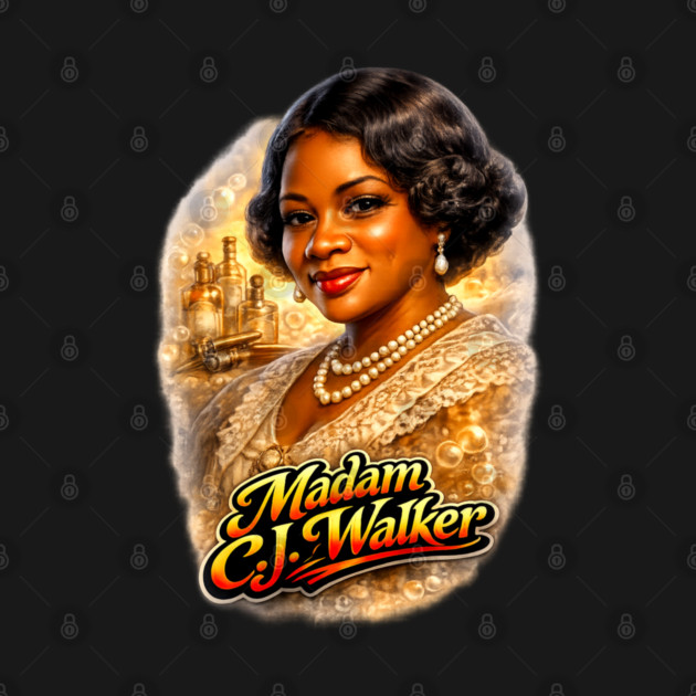 Madam C.J. Walker Beauty Entrepreneur Legacy by UrbanLifeApparel