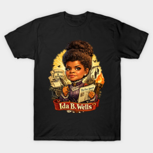 Ida B. Wells Justice & Truth Journalism T-Shirt