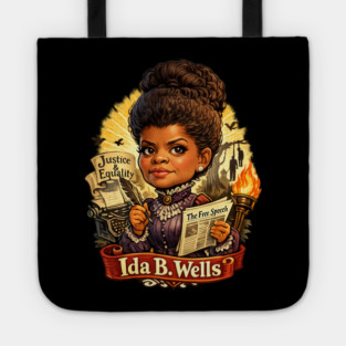Ida B. Wells Justice & Truth Journalism Tote