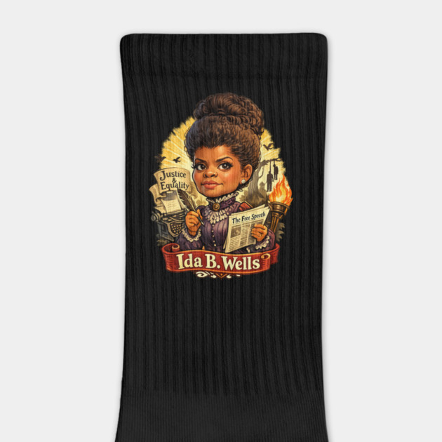 Ida B. Wells Justice & Truth Journalism by UrbanLifeApparel