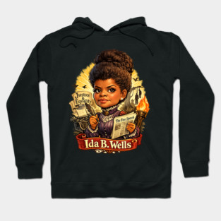 Ida B. Wells Justice & Truth Journalism Hoodie