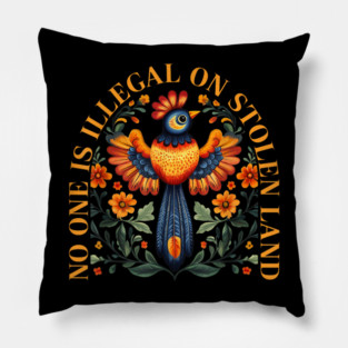 No-One-Is-Illegal-On-Stolen-Land Pillow