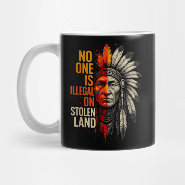 No-One-Is-Illegal-On-Stolen-Land by dtr_art