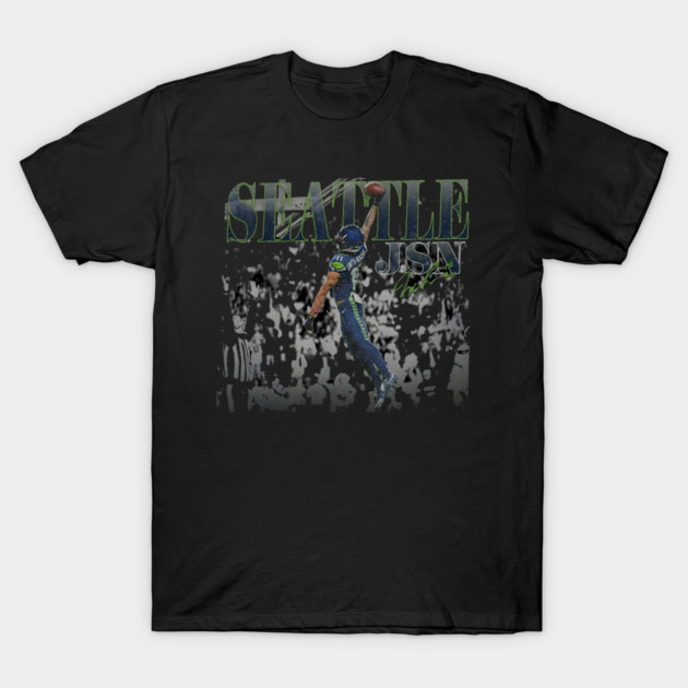 JSN Seattle-Seahawks Jaxon Smith T-Shirt by dtr_art