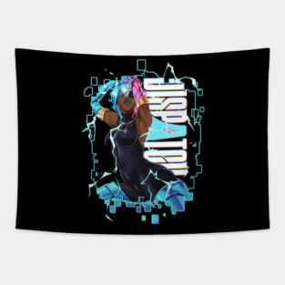 Dispatch Game 2025 Lettering Tapestry