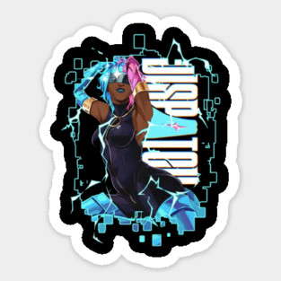 Dispatch Game 2025 Lettering Sticker