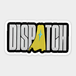 Dispatch Game 2025 Lettering Sticker