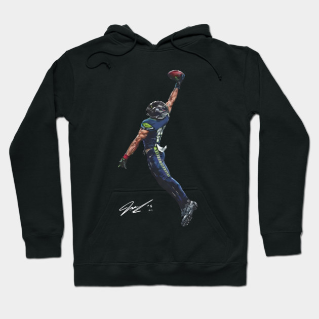 JSN Seattle-Seahawks Jaxon Smith Njigba JUMP Hoodie by dtr_art