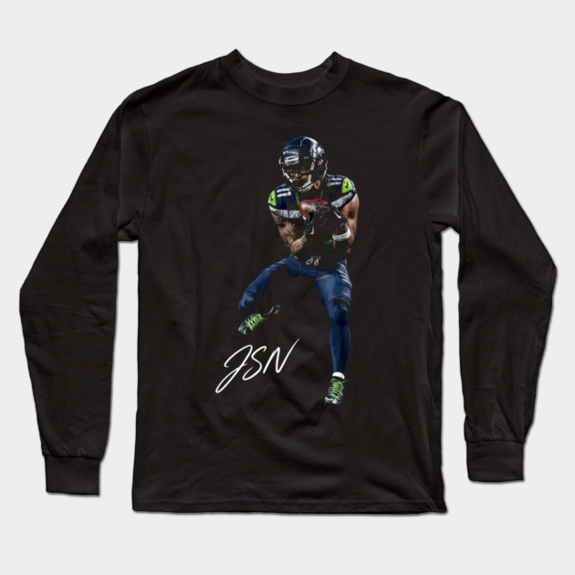 JSN Seattle-Seahawks Jaxon Smith Long Sleeve T-Shirt by dtr_art