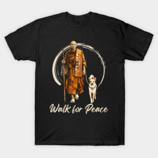 Walk for Peace Monks with Aloka T-Shirt