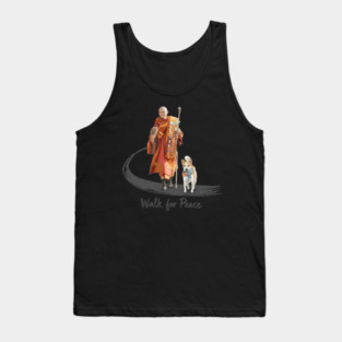 Walk for Peace Monks with Aloka Tank Top