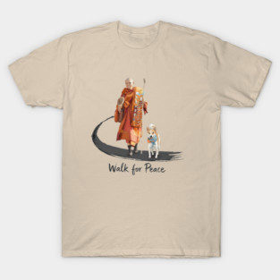 Walk for Peace Monks with Aloka T-Shirt
